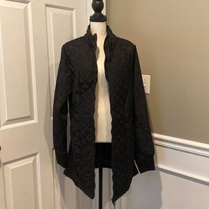 NWT Avia mixed media anorak coat.